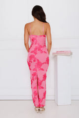 Estelle Mesh Maxi Dress Pink