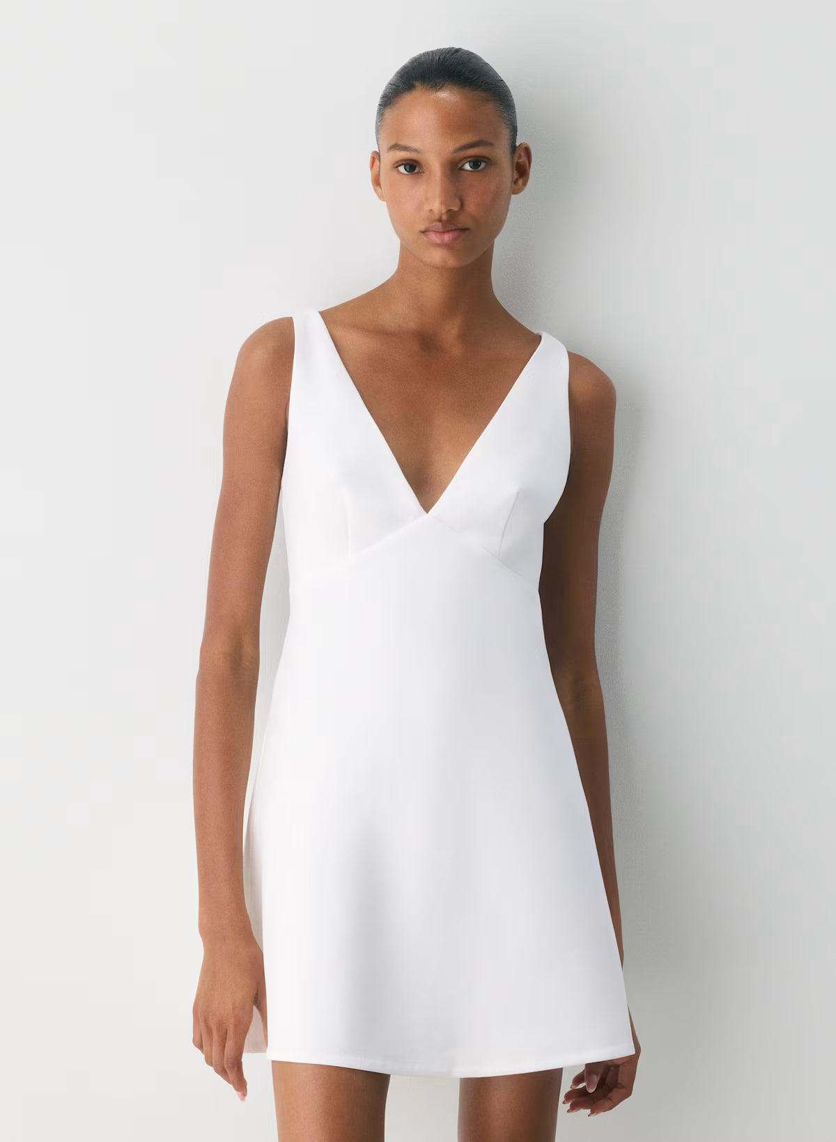 Encino Dress -white