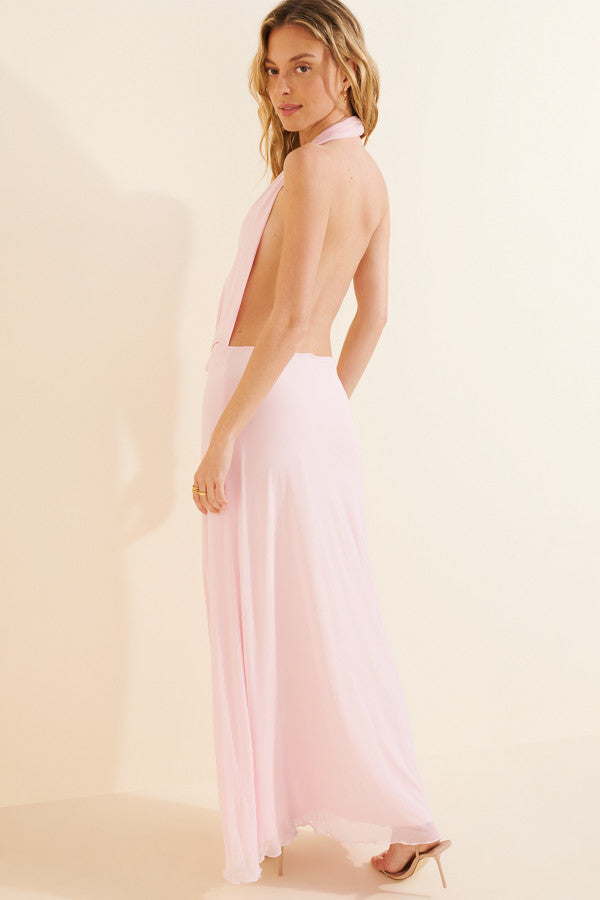 Gwendolyn Halter Slip Dress