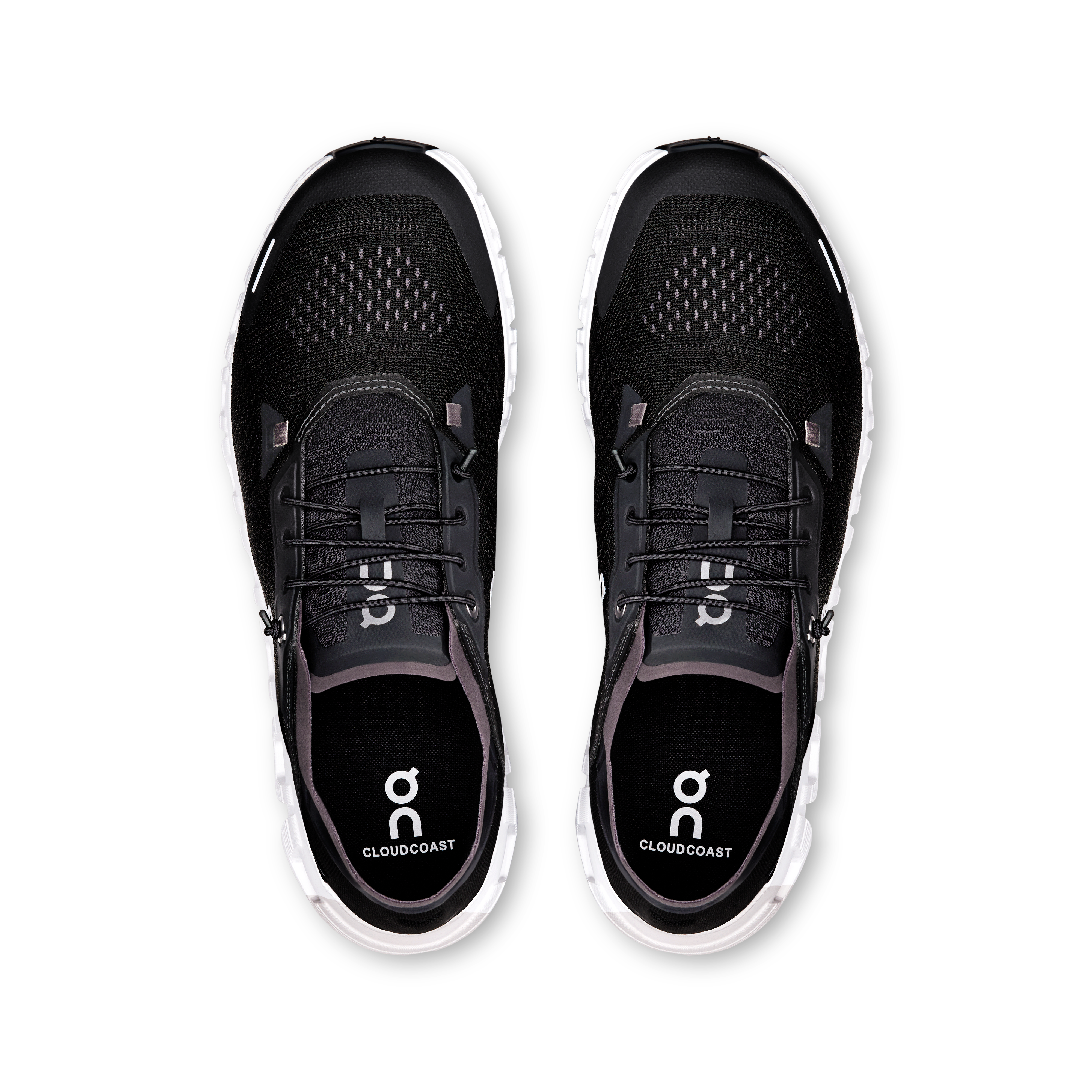 On Running Cloud 6 Coast -Black White
