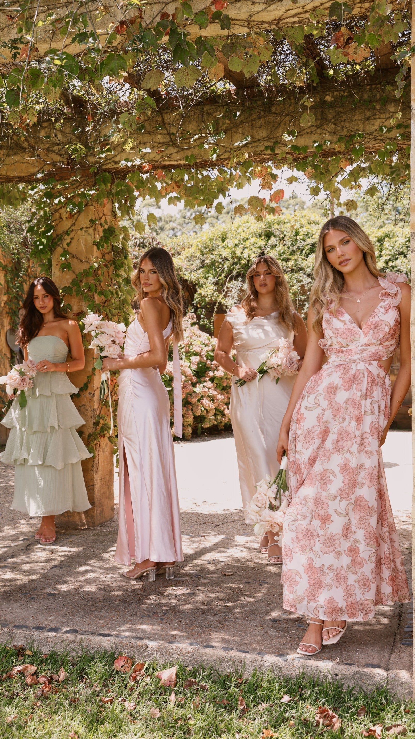 Claire | Off-the-shoulder tiered maxi dress
