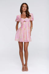 Blossom Gleam Mini Dress Floral