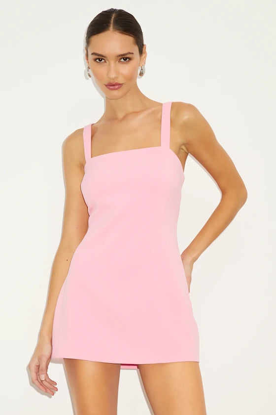 Chayan Pink Sleeveless Skort Romper