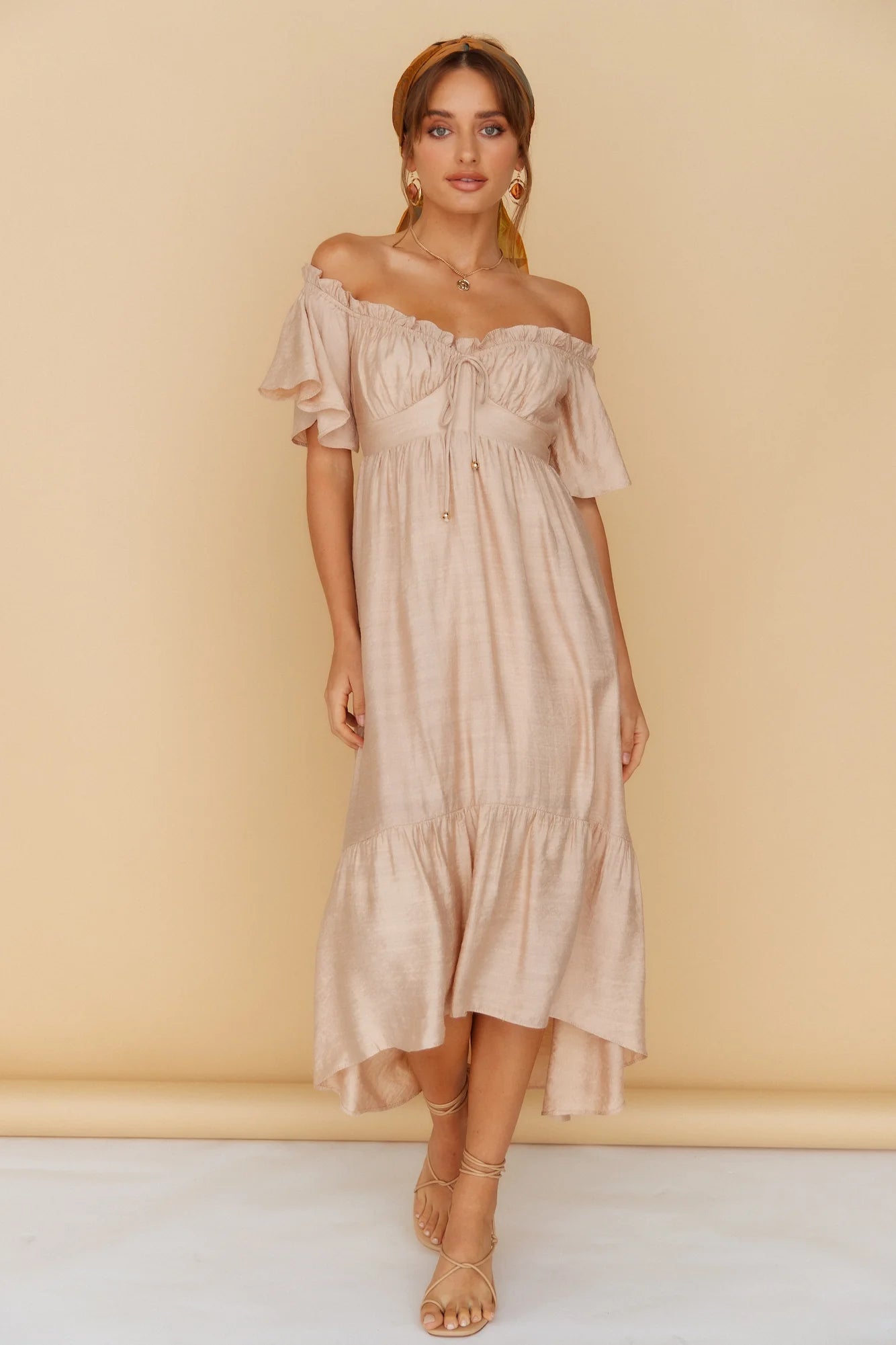 Moonchild Maxi Dress Brown