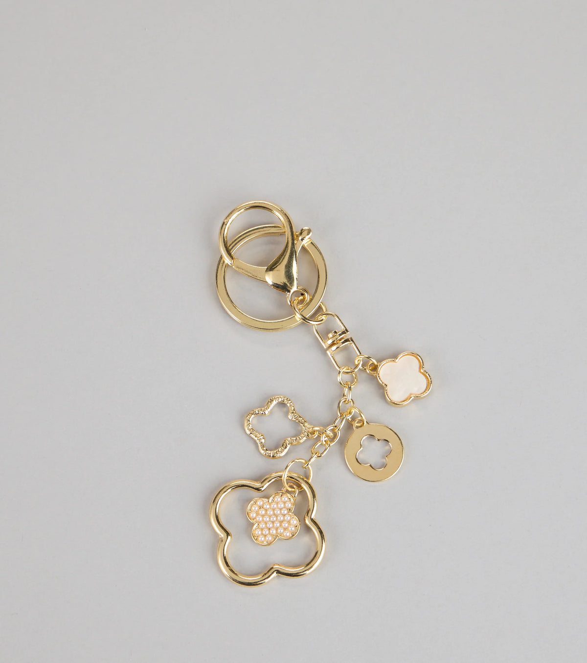 Lucky Touch Clover Keychain