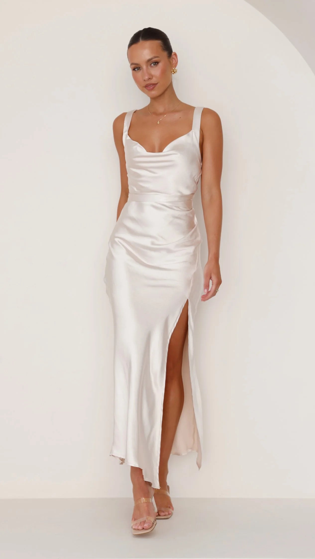 Zendaya Maxi Dress - Champagne