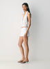 Japanese crepe micro skort