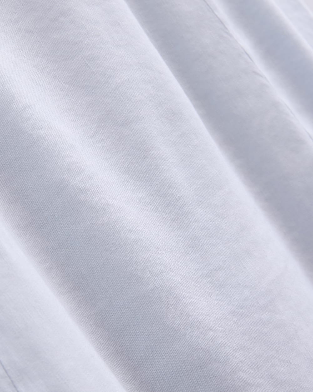 Tie-Neck Dress in Stretch Linen | Skywriting