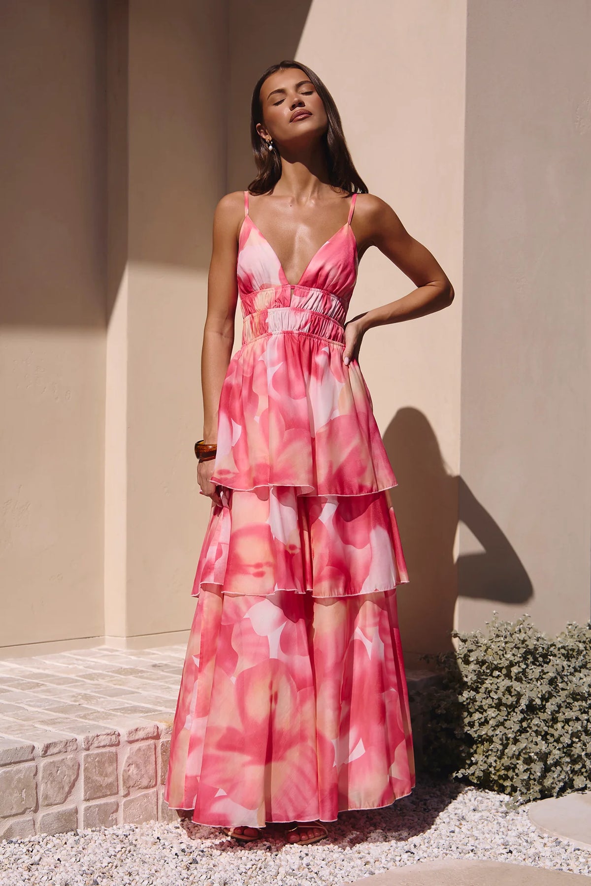 Perfect Party Maxi Dress Pink