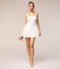 Save The Date Lace Mini Dress