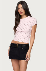 Women's Lorenzo Polka Dot T Shirt