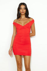 Reason To Slay Mini Dress Red