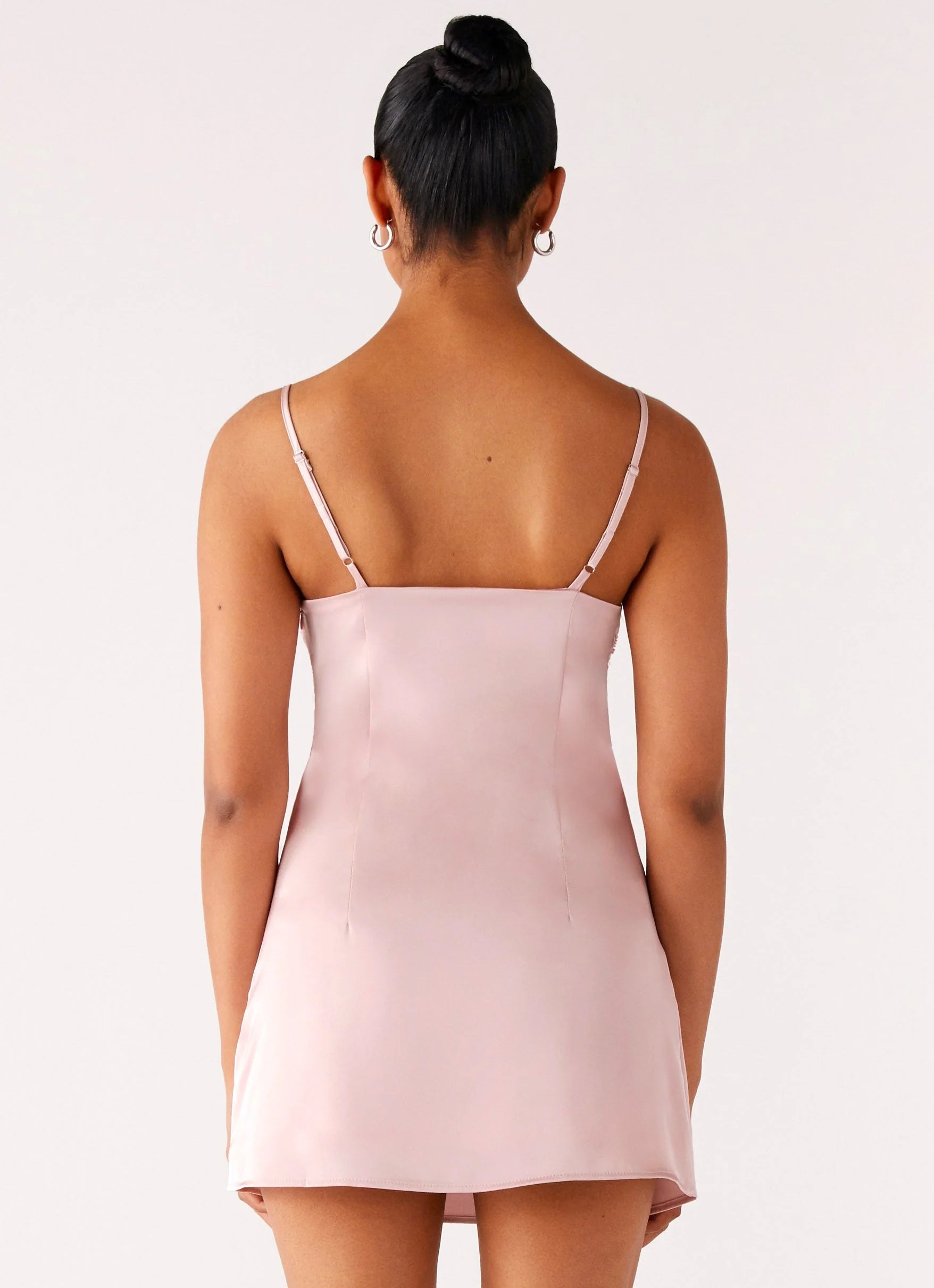 Zion Beaded Micro Mini Dress - Pink