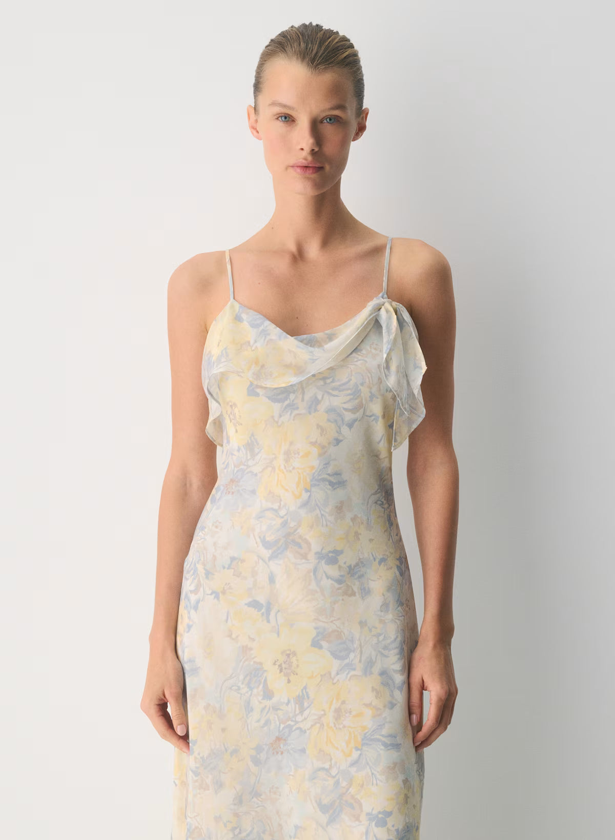 Cannelle Dress-soft white/multi