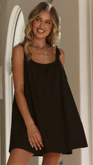 Maylie Mini Dress - Black