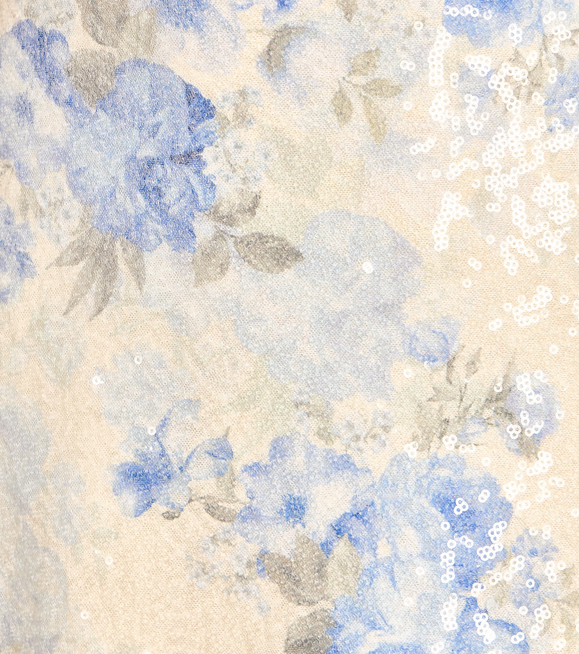 Soft Glam Plans Floral Sequin Mini Dress