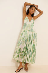 Peaceful Palm Maxi Dress