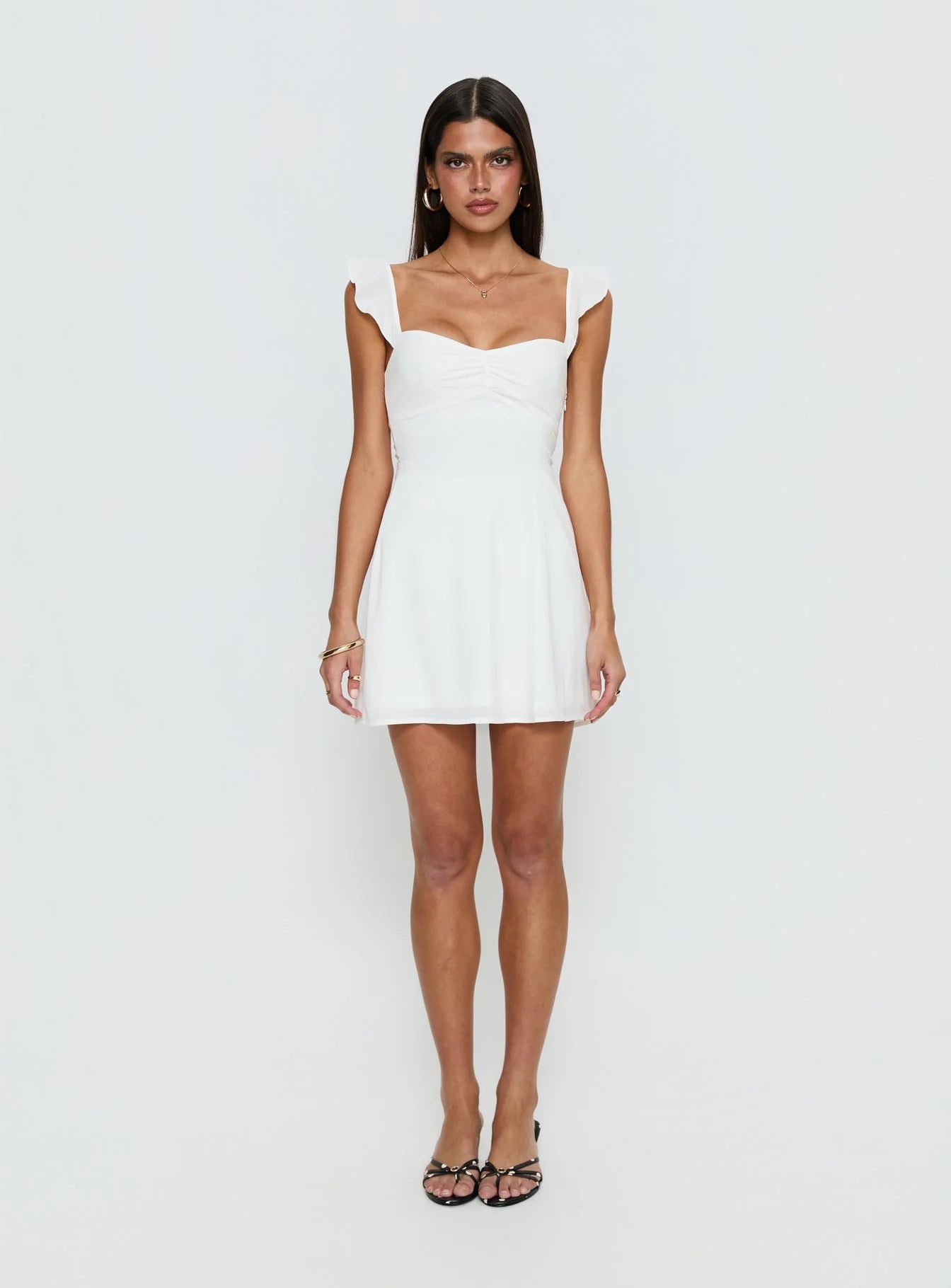 Landon Mini Dress White