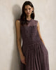 Crinkle Printed Dress