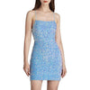 Hero image 0 of Women's Solid Color Glittering Velvet Dress With Beads And Sequins