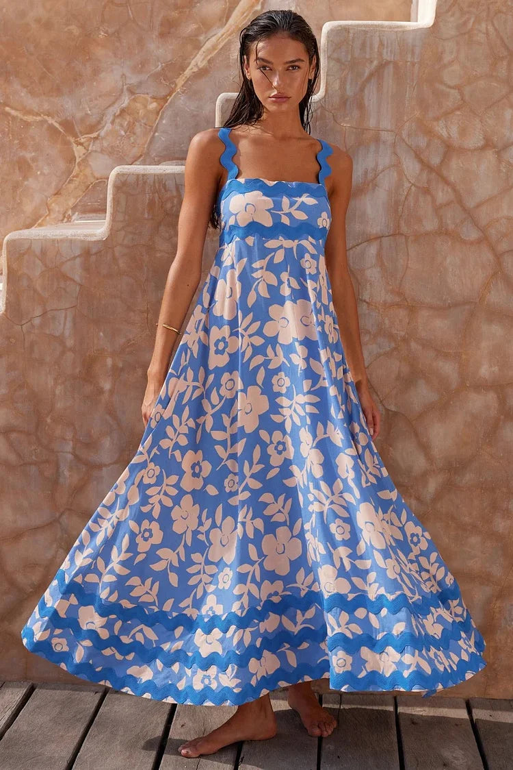 Flowy Floral Maxi Dress