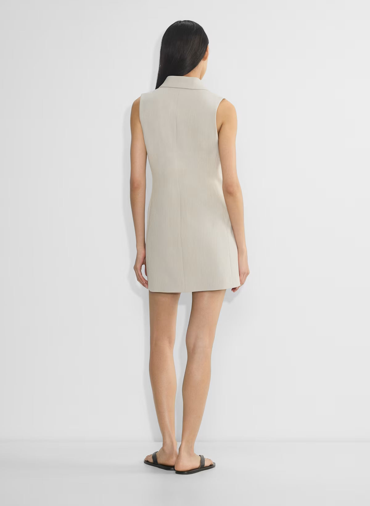Softly structured blazer dress