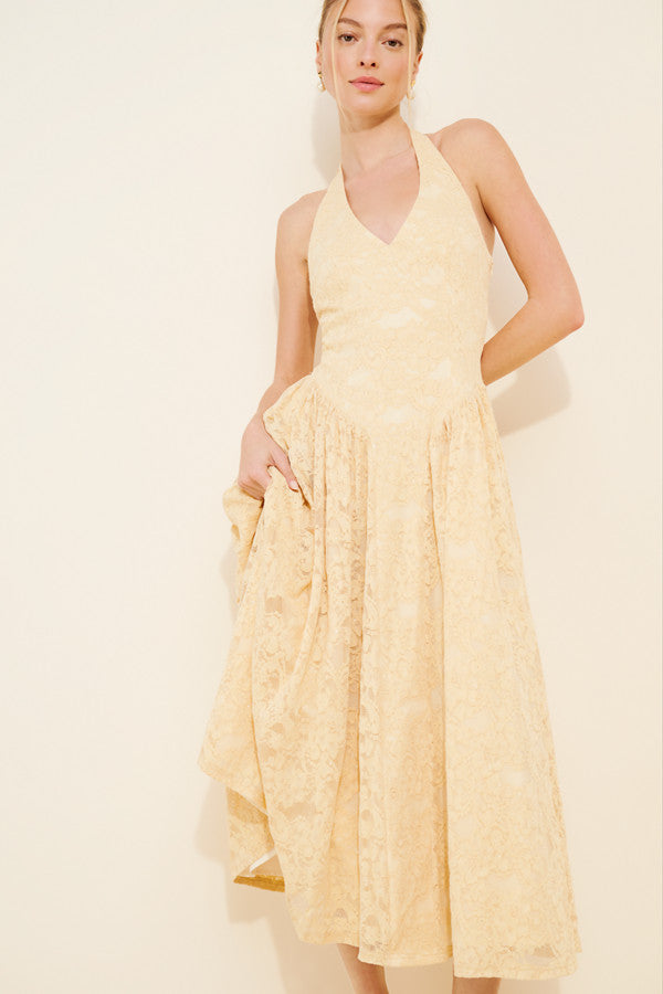 Mila Halter Dress