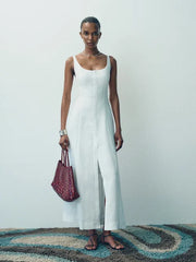 Fraise Linen Dress