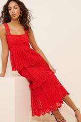 Krystyna Lace Maxi Dress