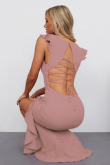 Samba Away Midi Dress Blush