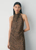 Audience Satin Halter Dress