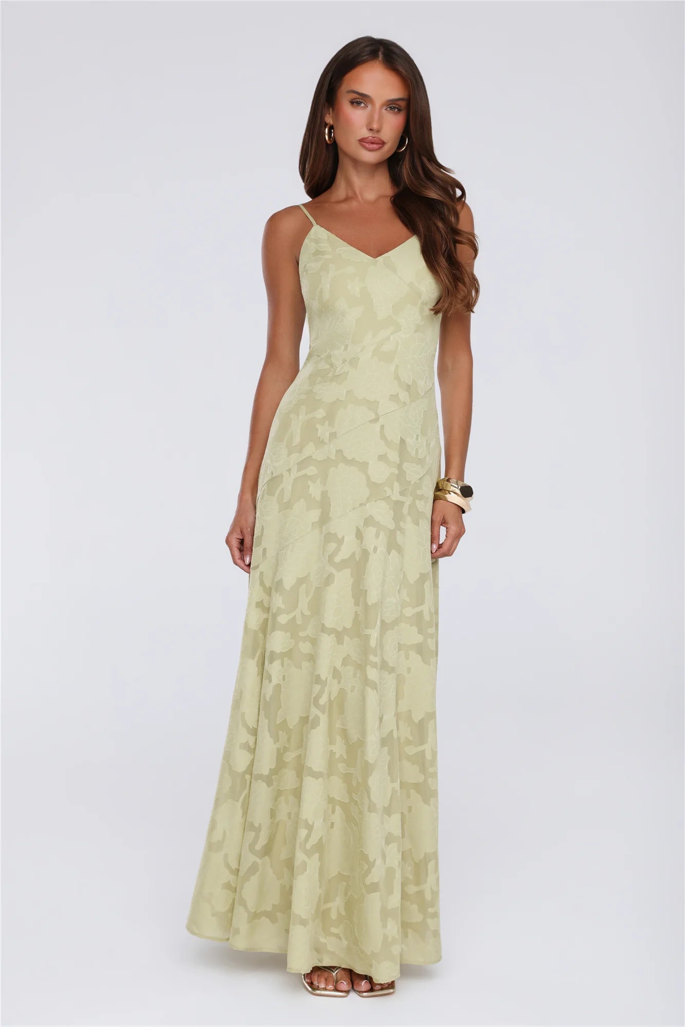 Dancing Spark Maxi Dress Sage