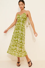 Trina Corded Textured Slip Dress